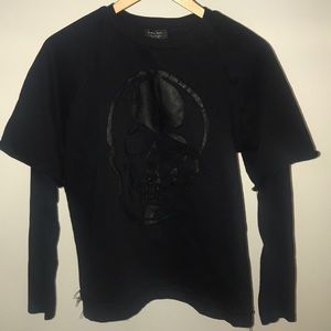 Zara Man Long Sleeve Skull design